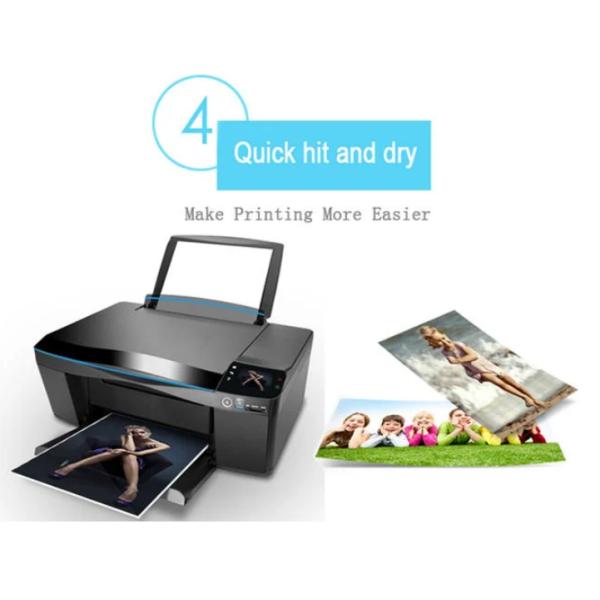 Цифровая печать 260 грамм 65 метров Rc чернила печать глянцевая минилабораторная фотобумага рулон