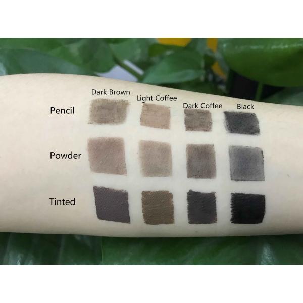 4 Color Eyebrows Makeup Products Tinted Eyebrow Gel Mineral Ingredient