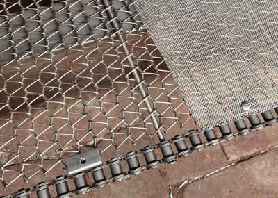 Heat Resistant Stainless Steel Metal Wire Mesh Chain Conveyor Belt For Conveyor Tiny Material