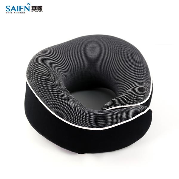 SAIEN SN-FC583 Full Support No Neck Pain Memory Foam Neck Pillow Anti-Static tested ROHS