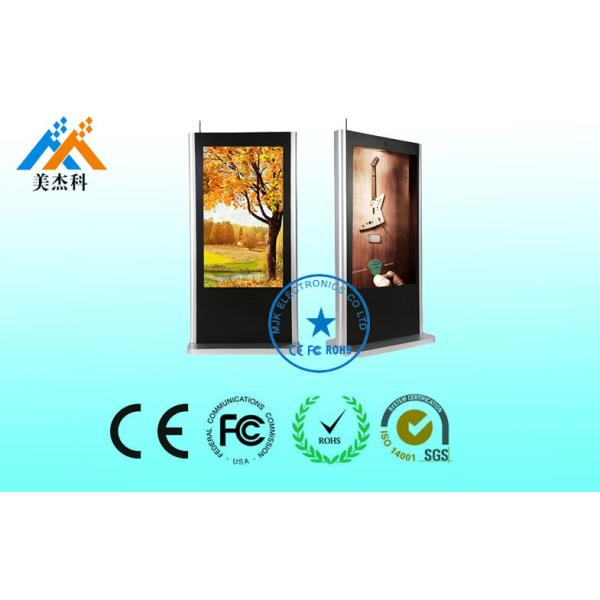 пол 65inch стоя Signage цифров свободно стоя коэффициент сжатия 16:9