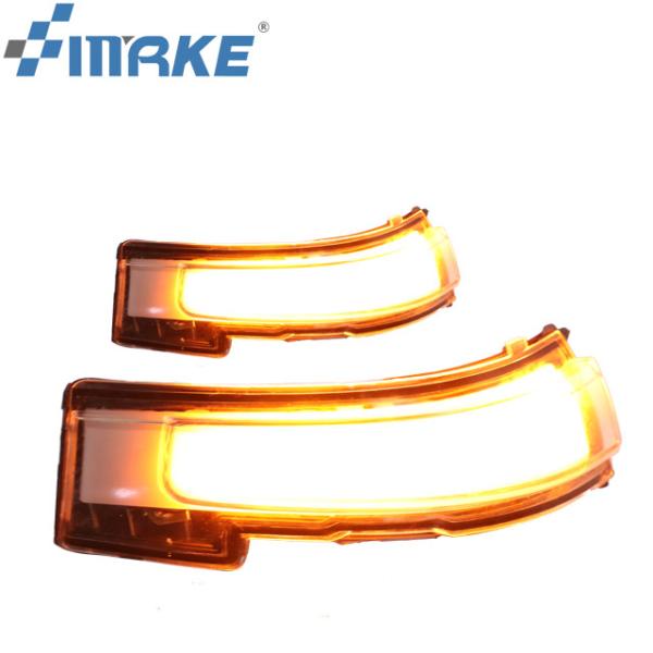 Gold Wing Rear View Mirror Lights For Suzuki Swift 2018 2019 2020 Matte Surface