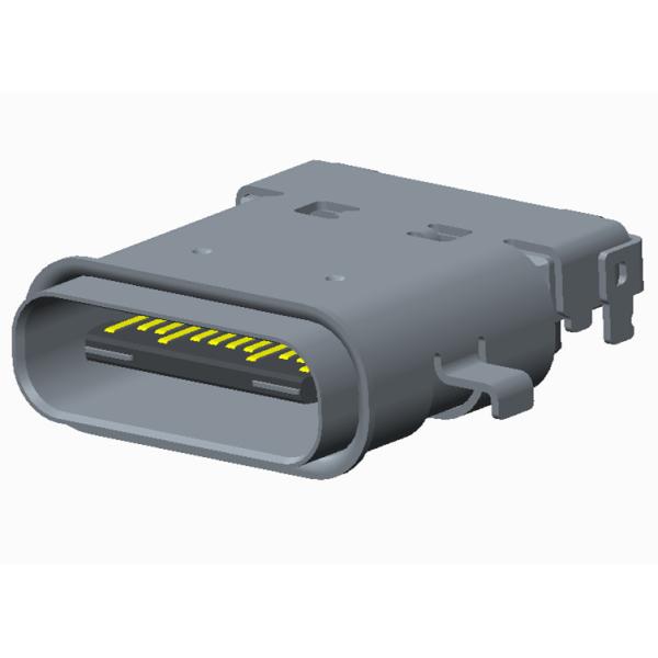 USB3.1 Type-C Connector,IP67 Waterproof type 24 Contact Usb 3.1 Type C Connector  ,  HULYN