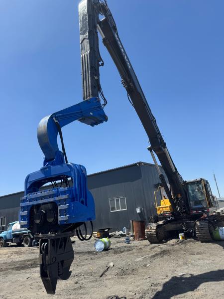 12 M Longueur maximale de pile Lecteur de pile photovoltaïque pour excavatrice lourde 33-40 tonnes