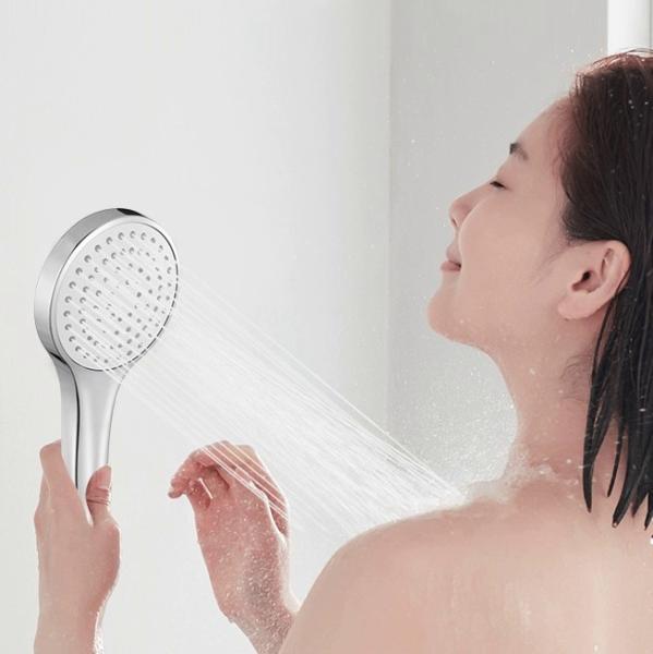 Water Pressure Stable Flow Large Abs Handheld Shower Head Graphic Design