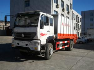10m3 High Automatic Garbage Compactor Truck Weather Proof With Quick Loading