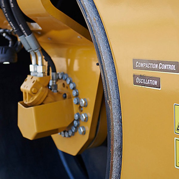 Double Drum Vibratory Old Used Road Roller  Heavy Duty Compactor