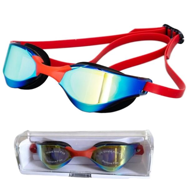 Luxury Anti Fog Swim Goggles With Customizable Logo UV Protection For Adults