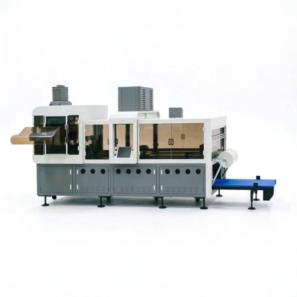 High-Speed Automatic Empty Bottle Bagging Machine with PLC Control for PET, HDPE, and PP Bottles