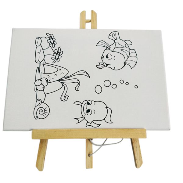Wholesale Painting Artwork Display Wooden  Easel Stand Tabletop Mini Artist Easel
