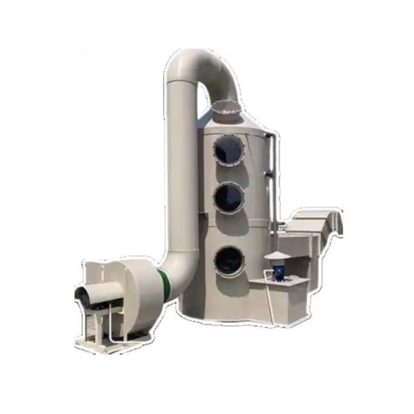 400 Kg Pump Power 2.2 KW Wet Scrubber Absorption Column for CO2 Scrubber Gas Cleaner
