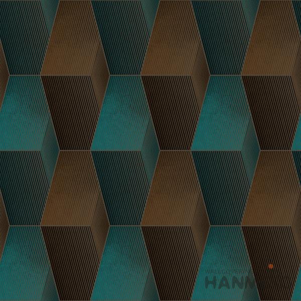 Внутреннее оформление 3Д комнаты самонаводит стиль заволакивания стены ПВК обоев популярный современный