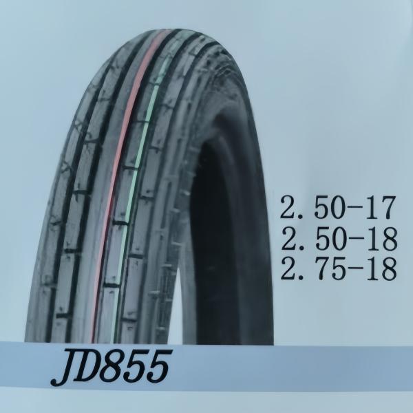 Fabriqué en Chine Gros Pneus 6pr/8pr Chambre à air et Pneu sans chambre à air Moto Scooter Pièces de rechange Moto Enduro Tout-terrain Pneu 2.75-18 à vendre