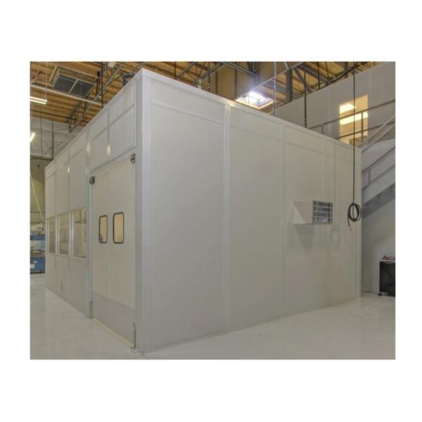 CE Certificate Color Steel Sandwich Panel Clean Booth for Food Factory Softwall Clean Room