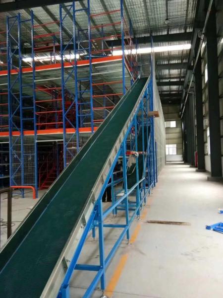 Powder Coating Mezzanine Racking System ,  Warehouse Storage Mezzanine Platform