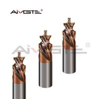 AlTiSiN revêtement de tungstène carbure fin de broyeur 0,1 mm - 12 mm Carbide outils de forme pour l'acier P20/H13/D2