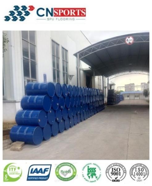 Liquid Crumb Rubber Polyurethane Binder EPDM Granules Playground Flooring