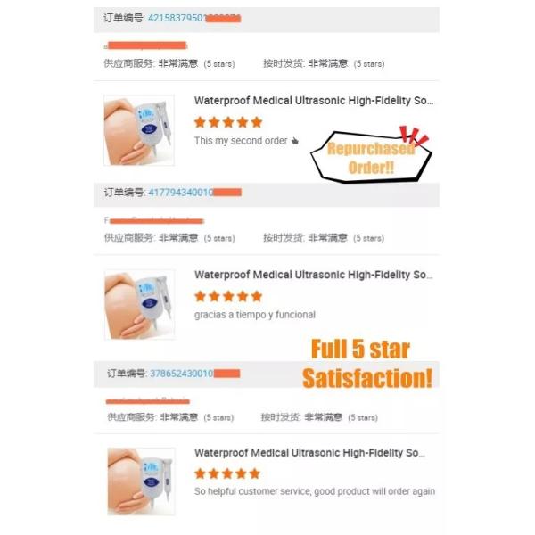 OEM Hospital Machines Portable Pregnant Women Fetal Doppler Fetal Heart Monitor