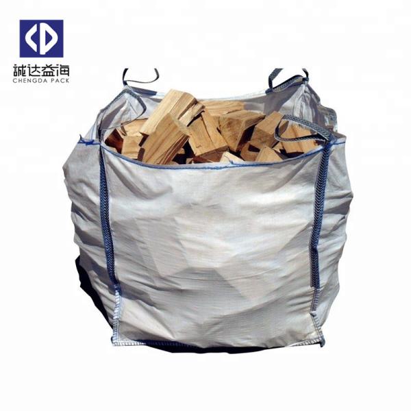 Ventilated FIBC Bulk Bags / Bulk Firewood Bags For Potato Onion Vegetables