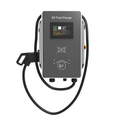 30kW/40kW Electric Vehicle Charger for Amusement Park Parking Lot RS485 Communication