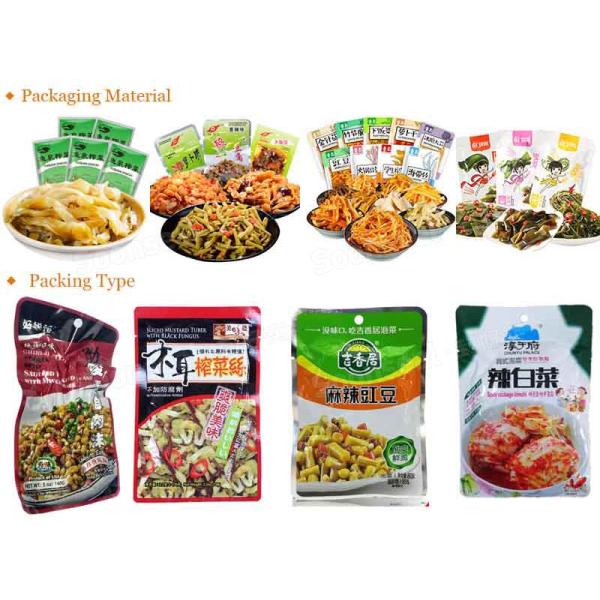 Industrial Vacuum Packaging Machine Can Pack 3000 Bags Of Pickles Per Hour