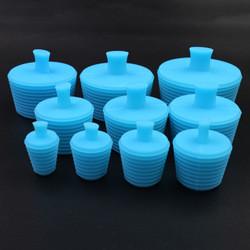 Portable Heatproof Silicone Wine Corks , Silicone Sealed Wine Beer Champagne Stopper