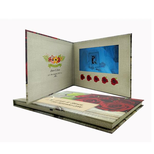 HD Screen Business Lcd Video Card Digital Video Brochure Hardcover O NOSSO NOVELHO