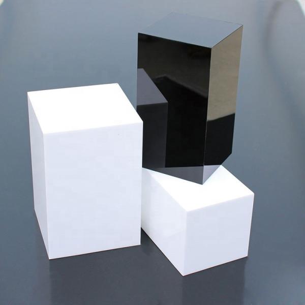 Small Square Acrylic Box Containers Display Clear  3-100MM Thickness