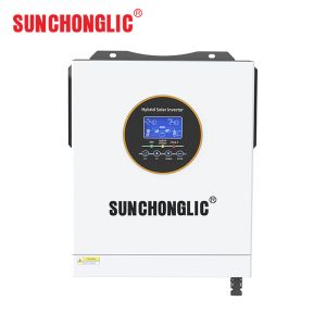 5500W Hybrid Solar Inverter with 100-500V DC Input and Pure Sine Wave Output for Reliable Solar Power Conversion