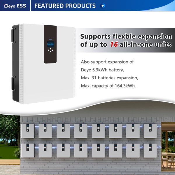 Deye RW-F5.3-2H3 Quality-Guaranteed Home Energy Storage Lithium Battery Solar Lifepo4 Technology