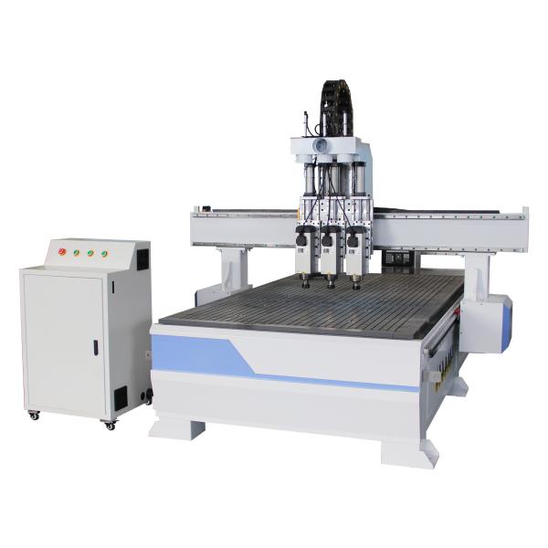 Máquina do woodworking do processo da máquina três do router do CNC