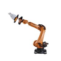 ACRÉSCIMO do KR 210 R 2700 do braço do robô da linha central de KUKA 6 com cambiadores e o prendedor rápidos de Schunk de dois dedos