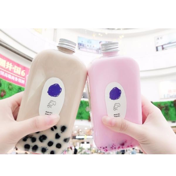Прозрачные бутылки сока ЛЮБИМЦА 400ml 15cm устранимые