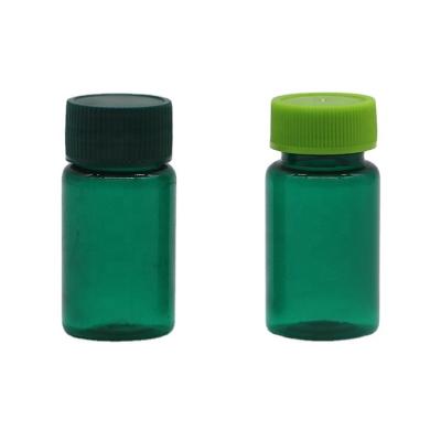 Material do colar PET 20 ml/CC Frasco de medicamento líquido com tampa