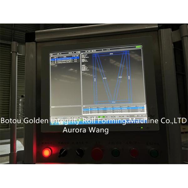 Деятельность машины датчика света виллы JCX стальная обрамляя автоматическая