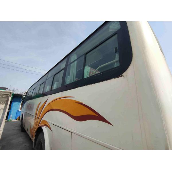 Suspensión usada del resorte plano de Yutong de la conducción a la derecha de Bus MINI Van 43seater del coche con la condición del aire