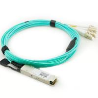 Cable óptico activo del LC los 5M 40g Qsfp AOC del duplex