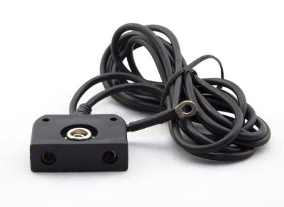 ESD preto que aterra o cabo para a correia de pulso dupla Ring Grounding Terminal do operador