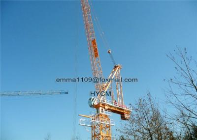 12 toneladas Luffing Jib Crane Torre D160 5030 40 Mts altura do gancho livre