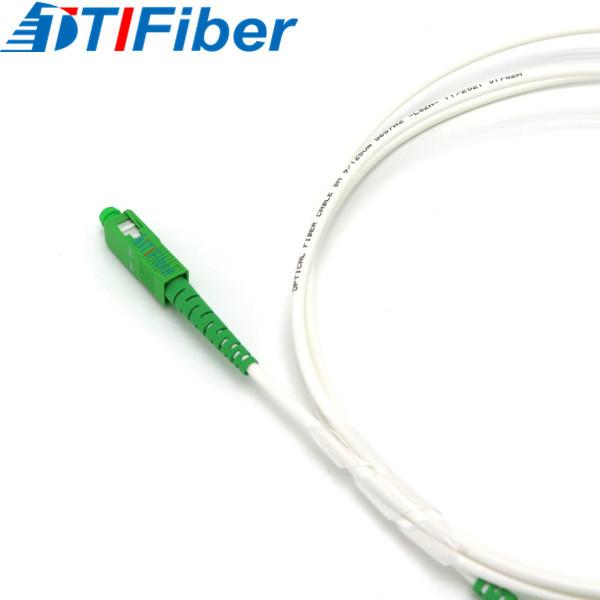 3.0mm G657A White Fiber Optic Patchcord 1M 2M 3M SC/APC-SC/APC 9/125 SM SX