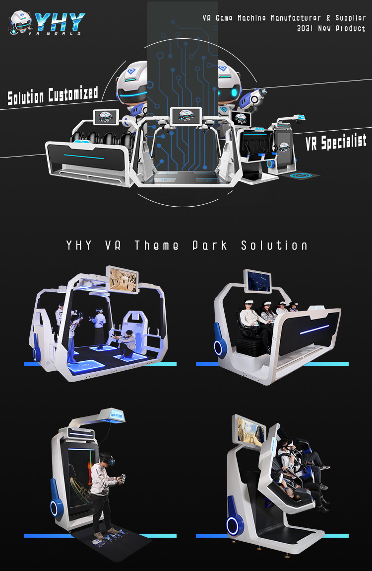 4 платформа положения имитатора VR стрельбы оружия зоны игры игроков 2.0KW виртуальная