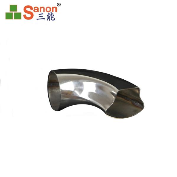 Stainless Steel 90 Degree Elbow Curved Tube Elbow Polished / Satin Finished