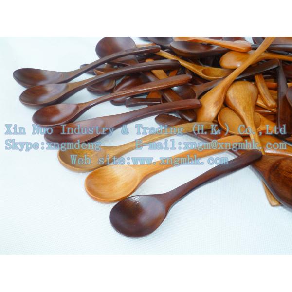Wooden spoon, wooden scoop, wooden soup spoon, wooden children spoon