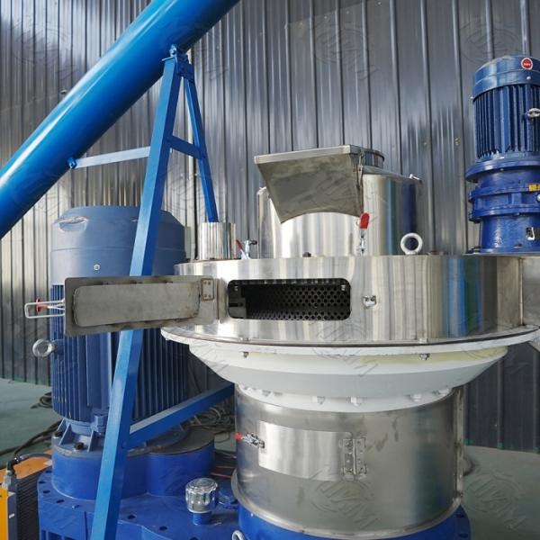 Sawdust Wood Pellet Mill Machine Crops Straw Bagasse Biomass 12mm