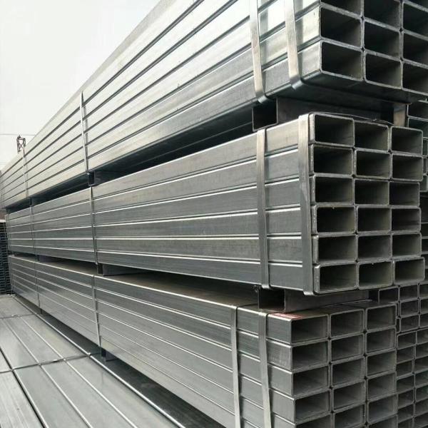 30*30 Pipe carrée galvanisée certifiée ISO9001 pour les structures et les systèmes hydrauliques