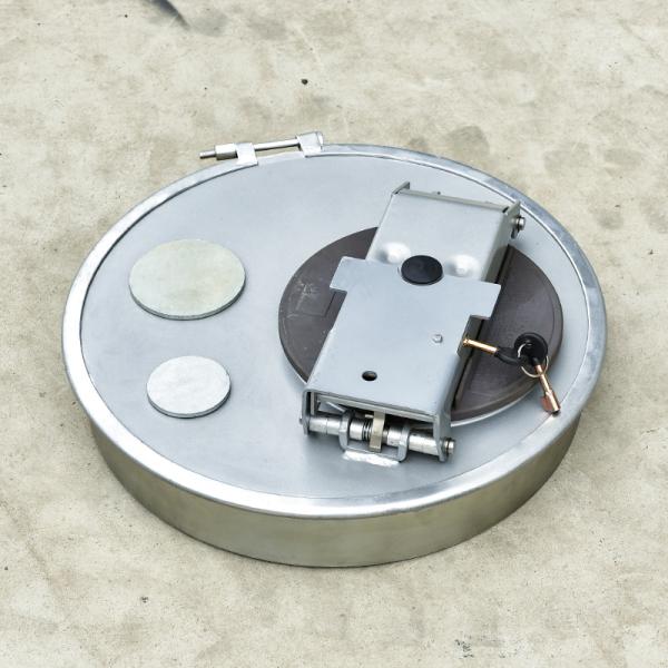 16 Diameter Carbon Steel Clamped Manhole Cover for All Tanker Truck Applications