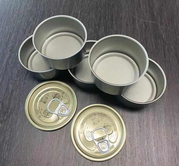 D65*34mm lata de estanho vazia para alimentação de cães alimentos para gatos ou outros animais embalagens de alimentos