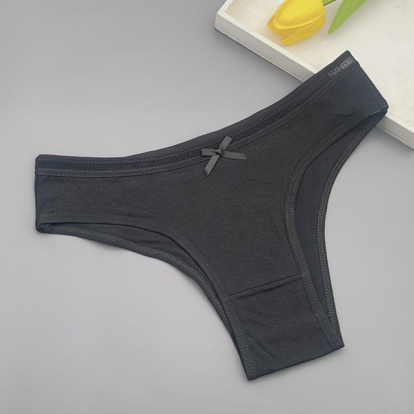Women Bikini Panties Wholesale High Quality 95% Cotton Women Underwear Bikini 6 Colors Mix Bikini Type Underwear for Women