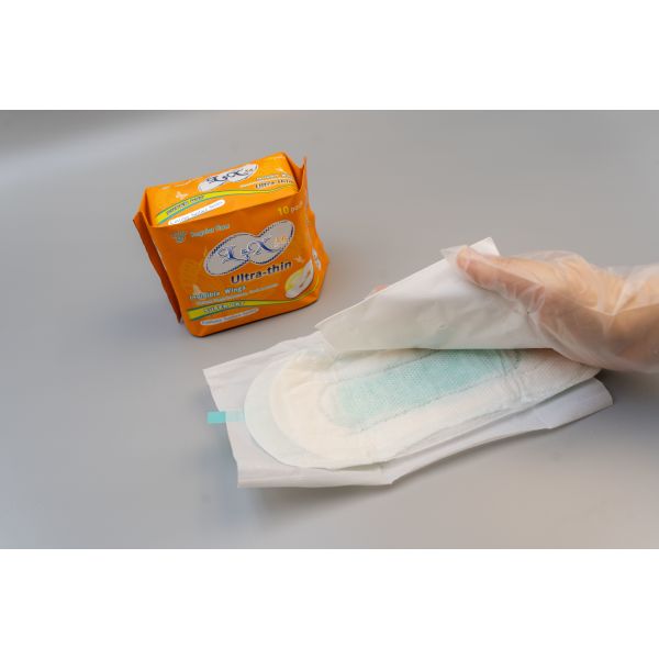 19 Pads Per Pack sanitary napkin with cool aroma fragrance breathable soft and absorbent ideal feminine hygiene solution