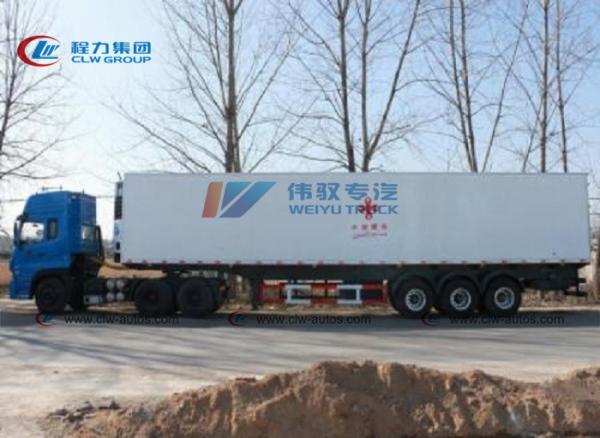 Tracteur de Dongfeng 6x4 avec 40 - du réfrigérateur 50T remorque semi